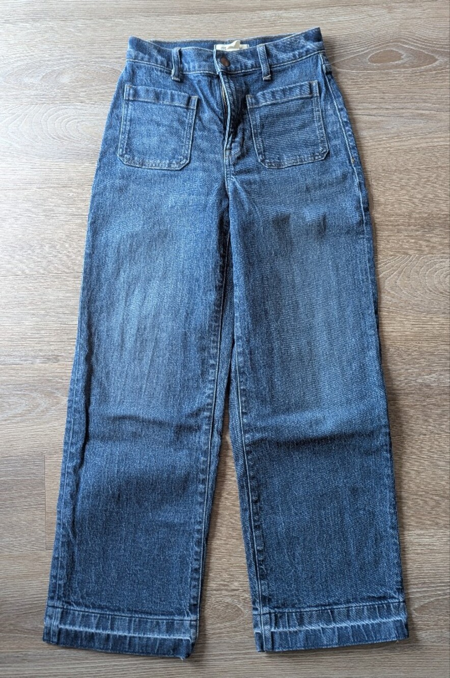 Madewell Emmett Wide Leg Jeans
